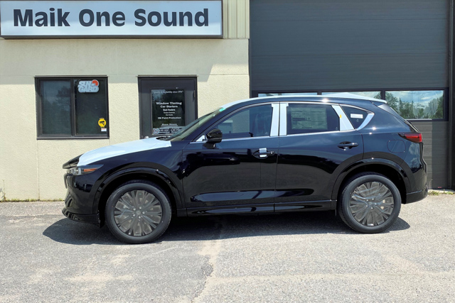2022 Mazda CX-5 with professional window tint in North Bay
